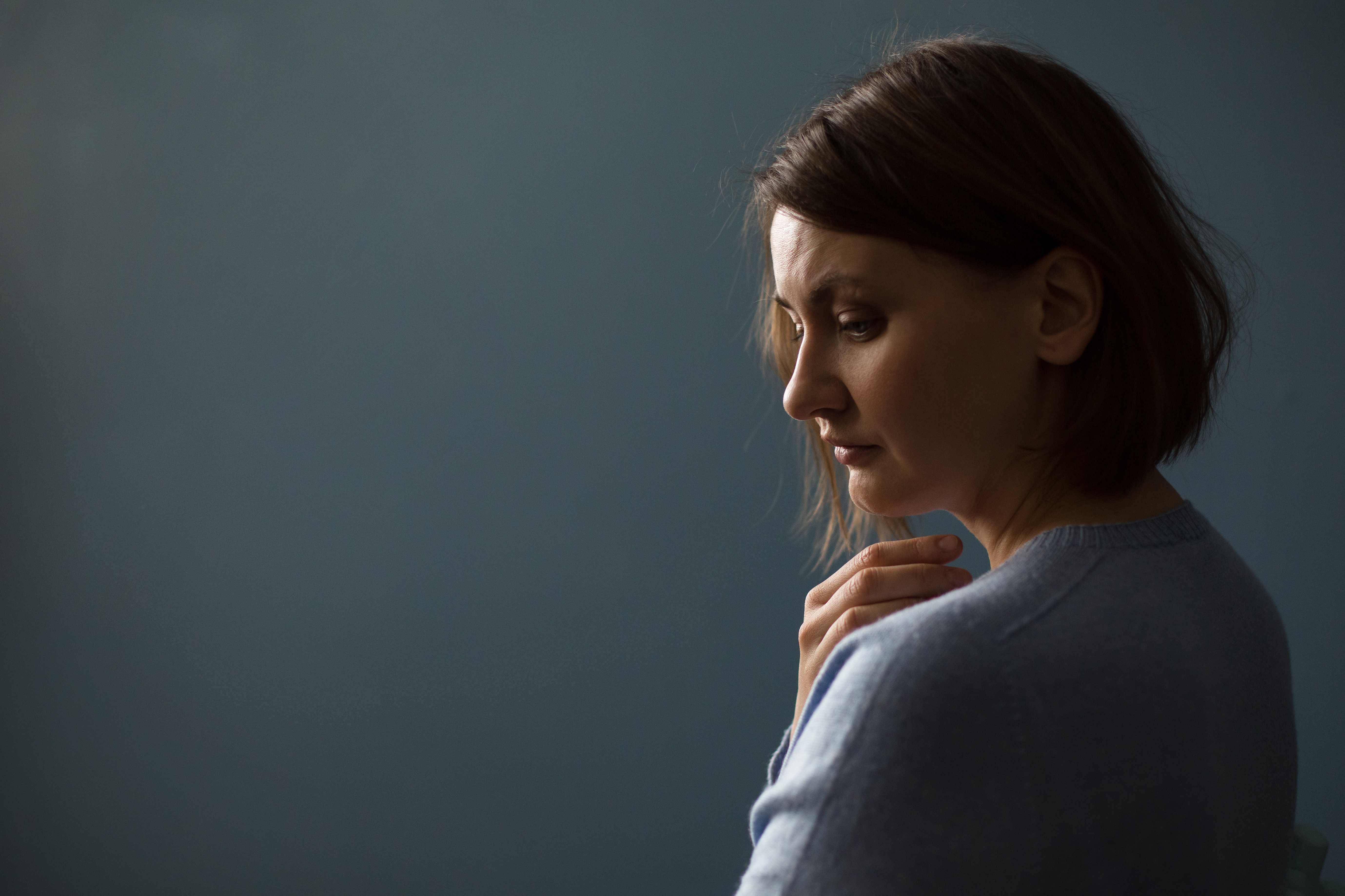 Girl Looking Sad