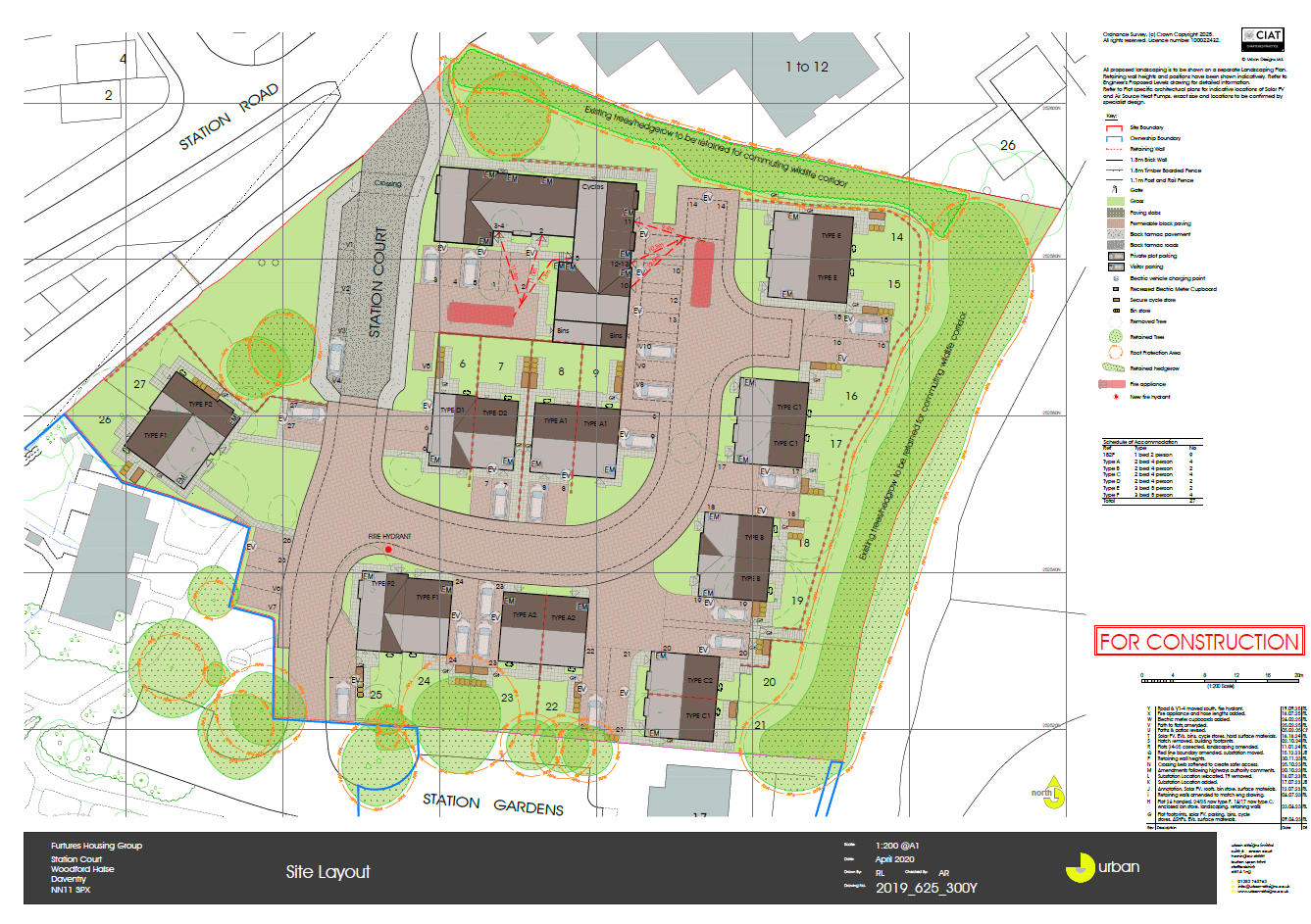 station court site map updated