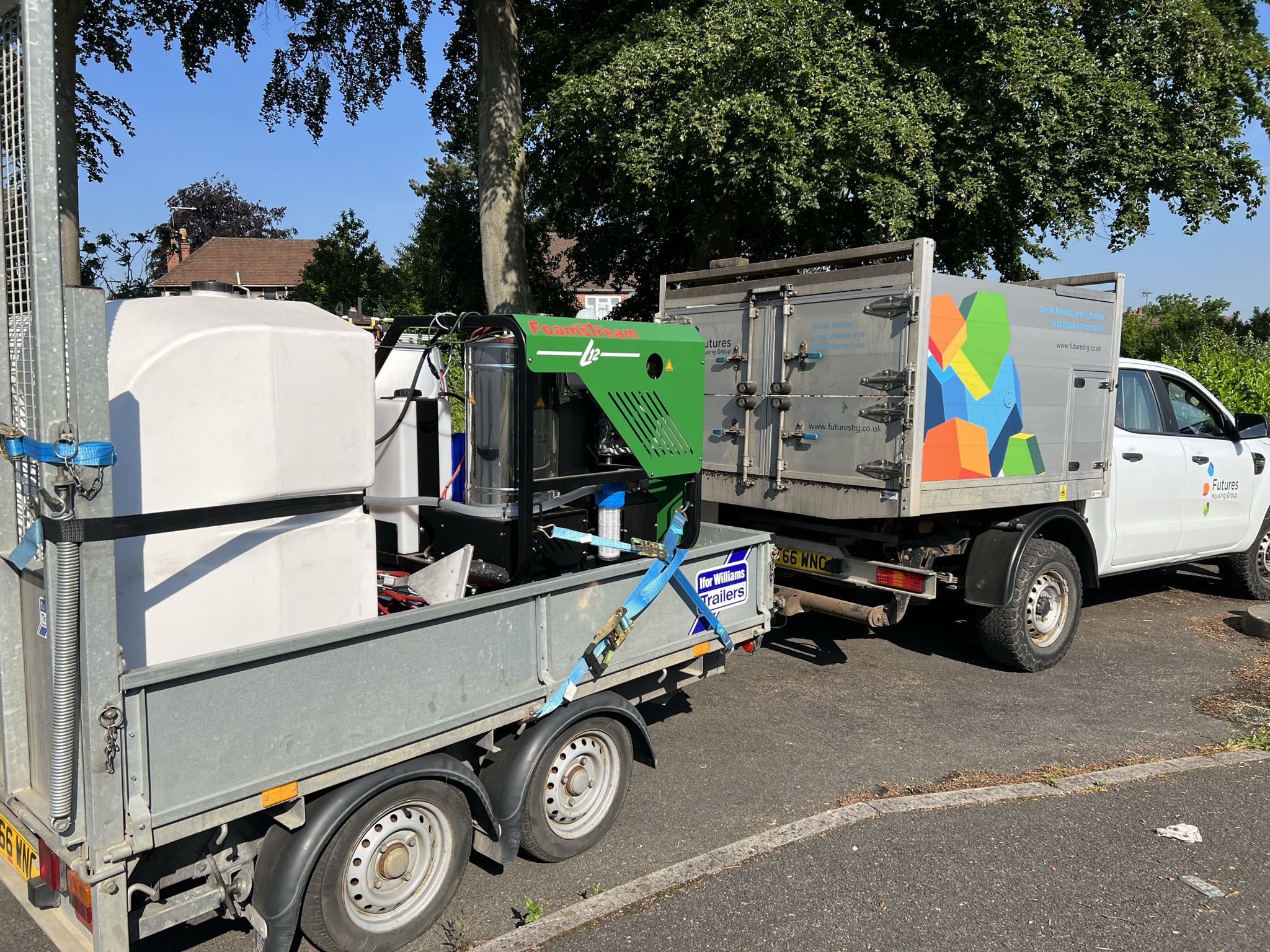 Foamstream machine