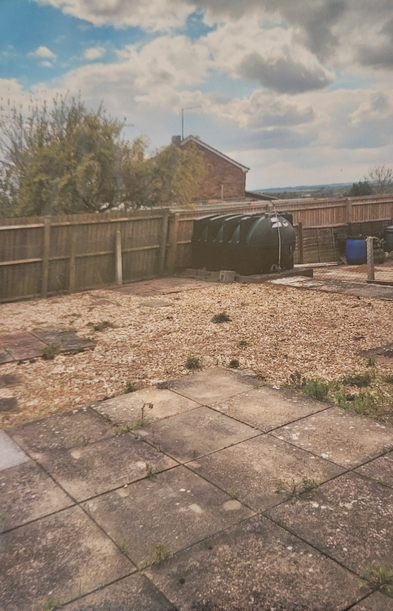 Photo of a customer's garden
