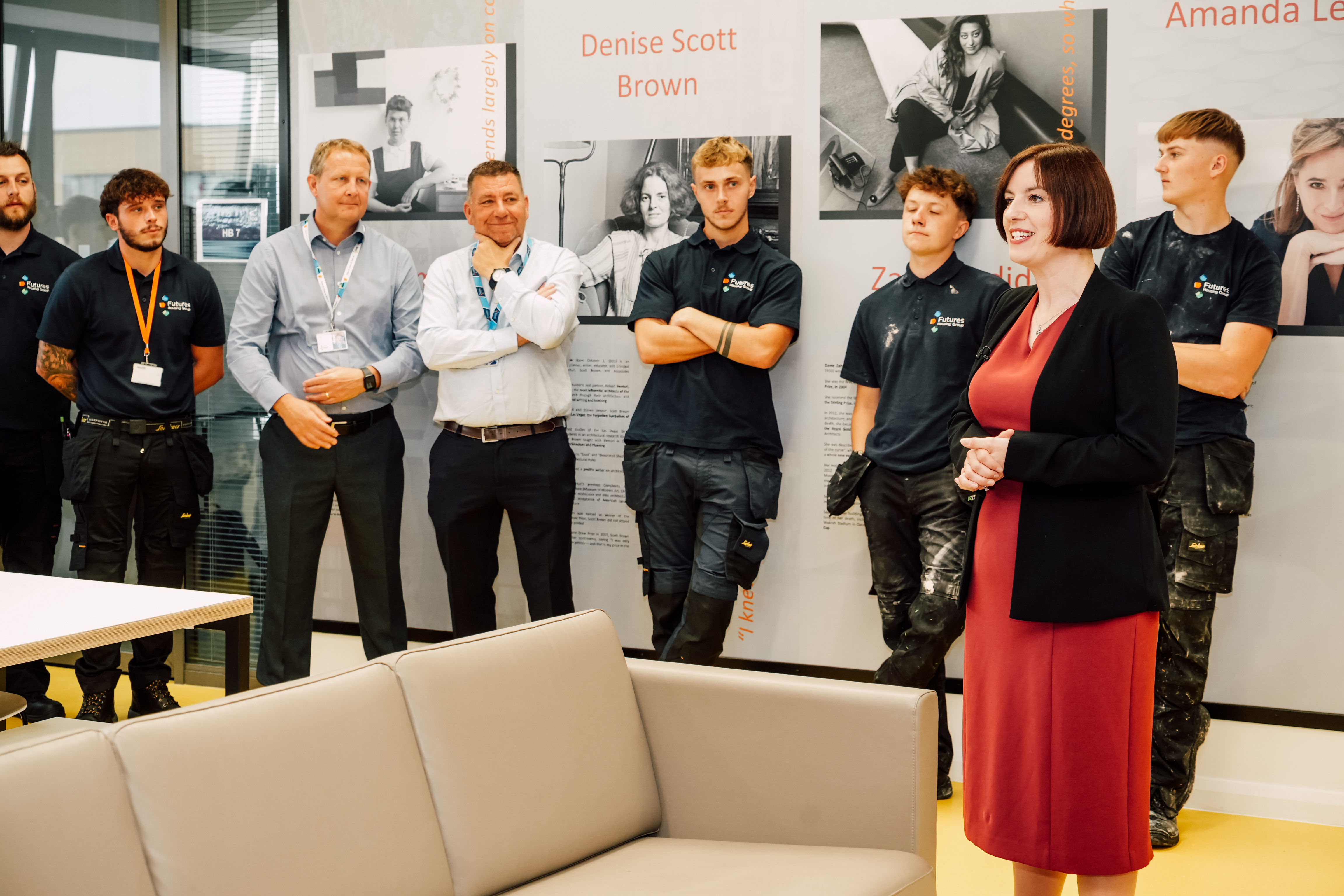 Futures colleagues with Secretary of State for Education, Bridget Phillipson